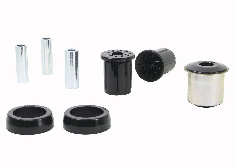 Control arm - rear bushing 1 Shell Bushing 4 Bushings 3 Tube Install Guide Grease