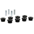 Control arm - upper and lower bushing 8 Bushings 4 Tubes Grease