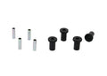 Control arm - lower inner bushing 4 Bushings 4 Tubes Grease