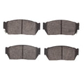 R1 83-87 Honda Civic Hatchback Front Semi Met Pads & Hardware Kit