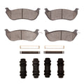 R1 1996-2002 Ford Crown Victoria Rear R1 Semi Met Pads & Hardware Kit