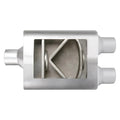 4.00INX10.00INX13.00IN CENTER/DUAL FLOWSOUND MUFFLER 3.00IN ID / 2.50IN OD