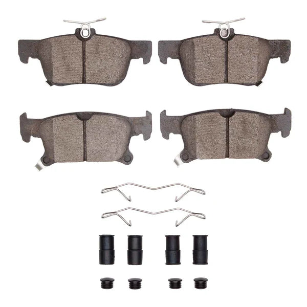 R1 16-20 Buick Envision Rear Semi Met Brake Pads and Hardware Kit