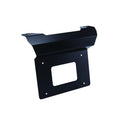 ~(3 lbs. 25X12X3)~ Contour Bull Bar License Plate Bracket Black License Plate Relocator Bottom Mount
