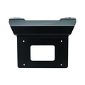~(3 lbs. 25X12X3)~ Contour Bull Bar License Plate Bracket Black License Plate Relocator Bottom Mount