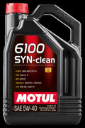 Motul 4x4L Engine Oil 6100 SYN-CLEAN 5W40 - VW 502.00/505.00 - MB 229.5 - Case of 4