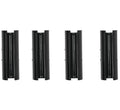 S&S Cycle 99-17 BT 2.500in Pushrod Cover Keeper Set - Gloss Black