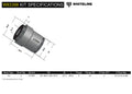0718 WRANGLER PANHARD ROD BUSHING REAR