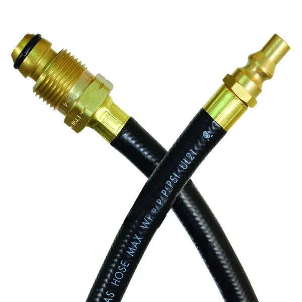 JR PRODUCTS 1/4IN OEM RV APPLIANCE HOSE 60IN POL END
