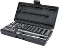 22PC SAE 1/4IN DR SOCKET SET