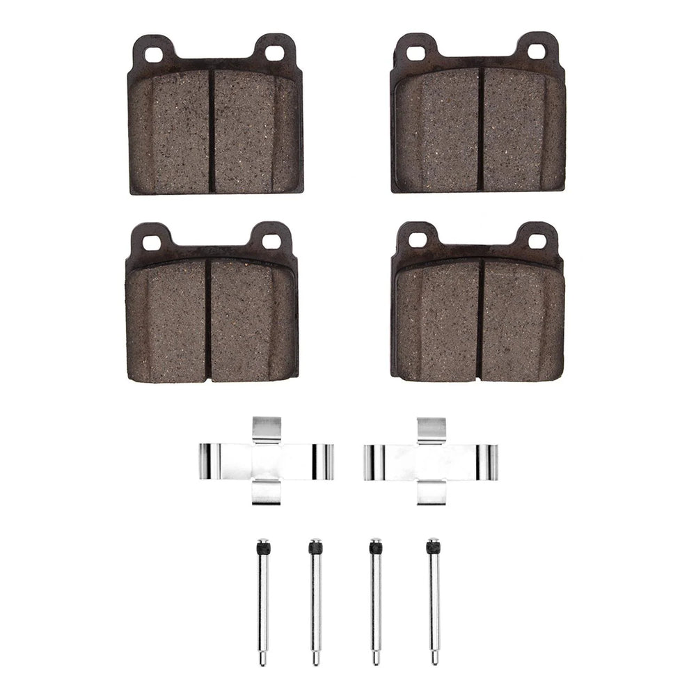 R1 72-72 Volkswagen Type 2 Front Semi Met Pads & Hardware Kit