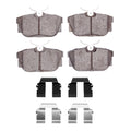 R1 99-99 Volkswagen EuroVan Rear Semi Met Pads & Hardware Kit