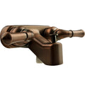 CLASSICAL RV TUB & SHOWER DIVERTER FAUCET OIL RUBBED BRONZE