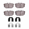 DFC 920099 Volkswagen EuroVan Rear 5000 Advanced Semi Metallic Brake Pads and Hardware Kit