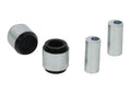 Control arm - lower rear outer bushing 2 Bushings 2 Tubes Grease