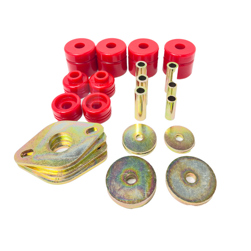 Energy Suspension 00-06 Toyota Tundra Rear Bump Stop Set - Red