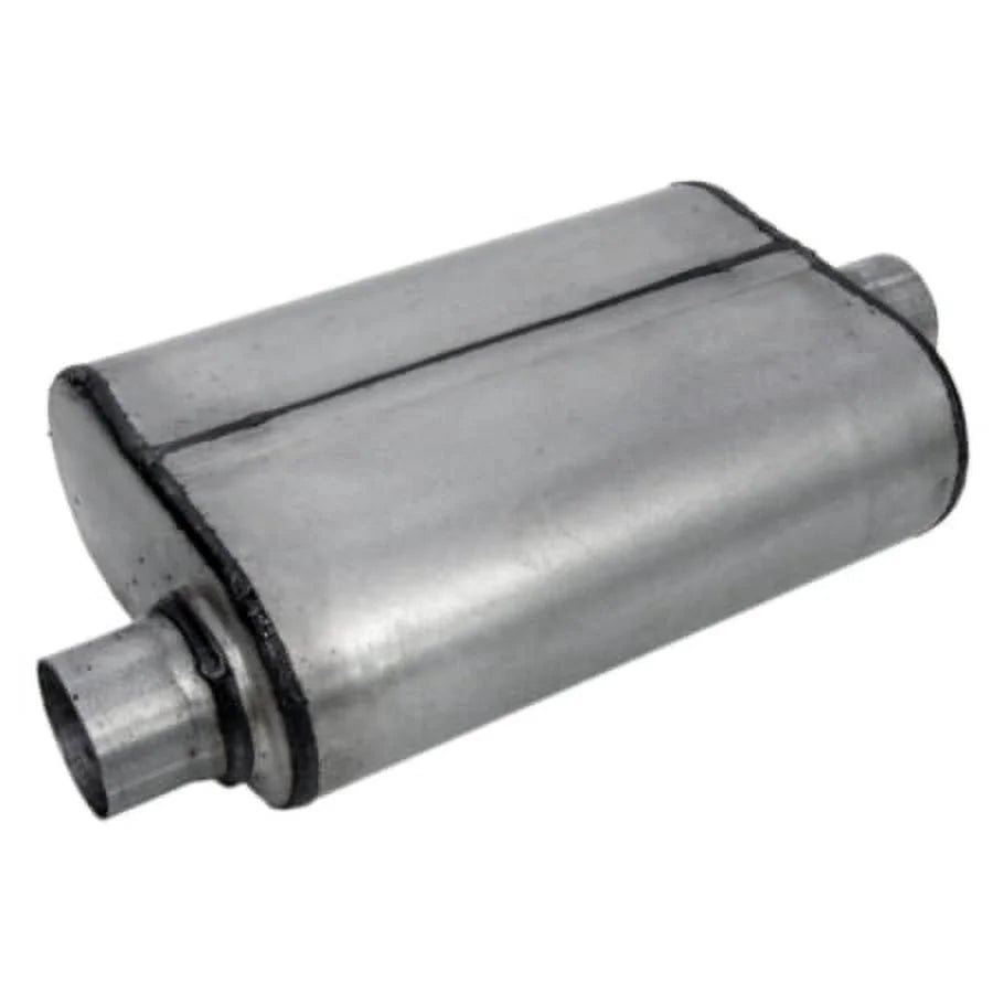 MUFFLER XLERATOR VX PERFORMANCE OVAL 3IN ID/OD O/C 19IN OAL AS