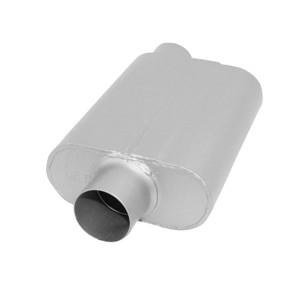 MUFFLER XLERATOR VX PERFORMANCE OVAL 3IN ID/OD C/O 19IN OAL AS