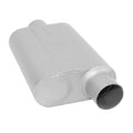 MUFFLER XLERATOR VX PERFORMANCE OVAL 3IN ID/OD C/O 19IN OAL AS
