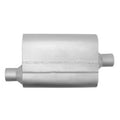 MUFFLER XLERATOR VX PERFORMANCE OVAL 2.25IN ID/OD 19IN OAL AS