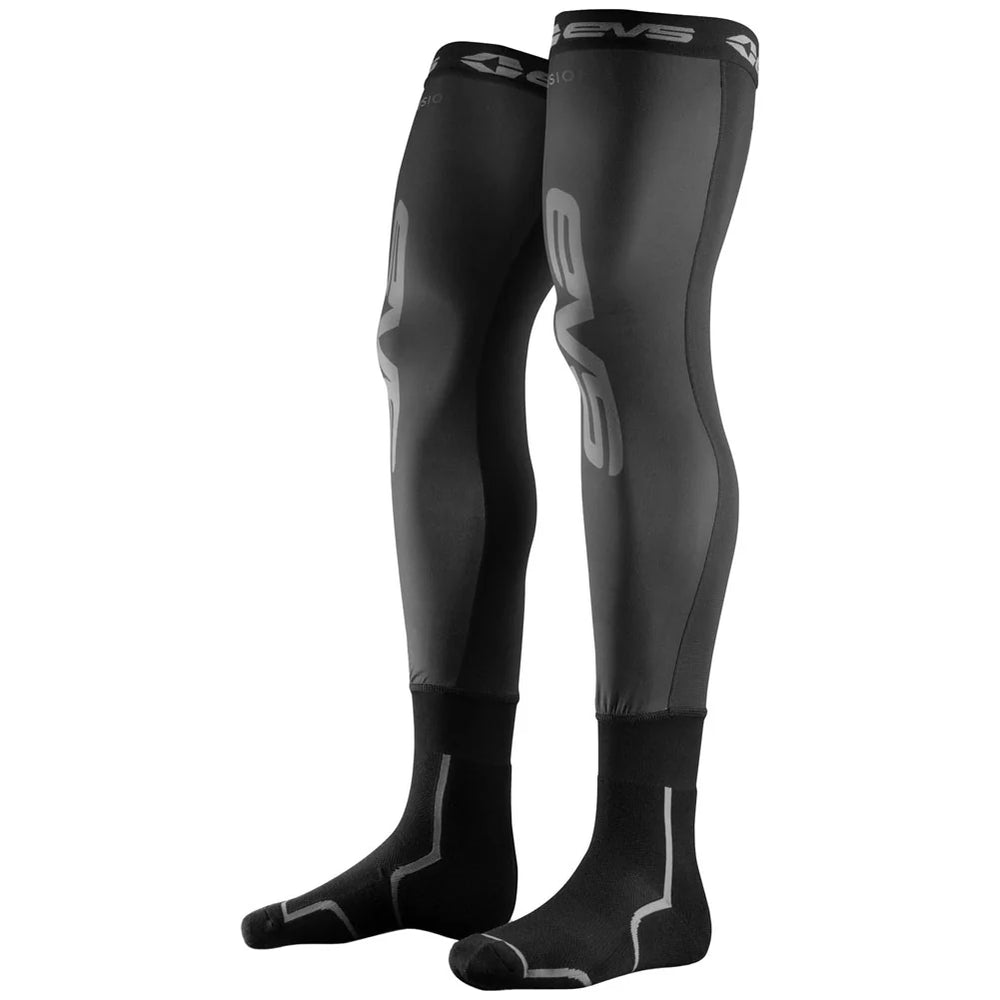 EVS Base Layer Fusion Sock Black - Youth