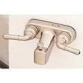 4' TUB/SHWR DIV NICKEL