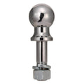CHROME DBL TOW BALL 2.5'RZR HITCH