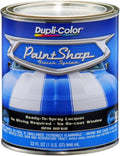 PAINT SHOP FINISH SYSTEM BASE COAT; DEEP BLUE (METALLIC); 32 OZ. QUART