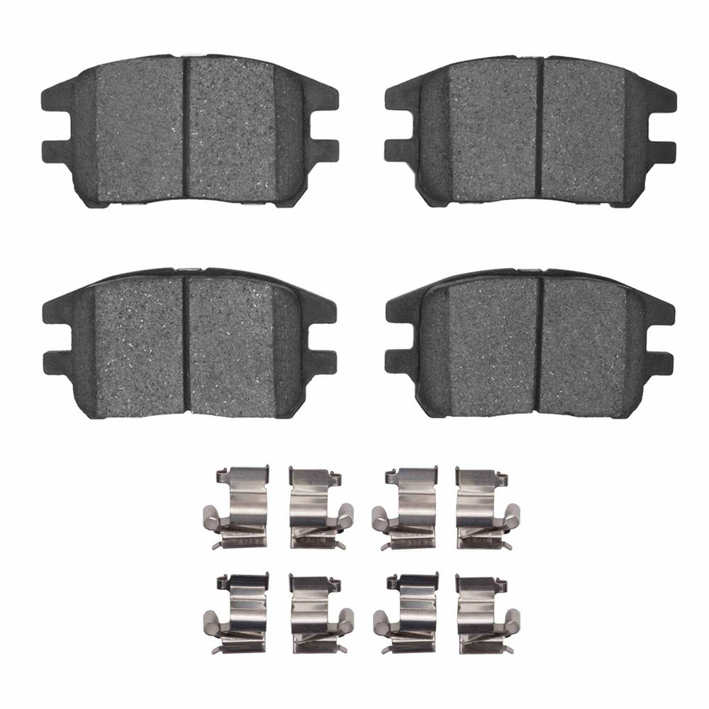 R1 02-03 Lexus Rx300 Front Semi Met Brake Pads and Hardware Kit