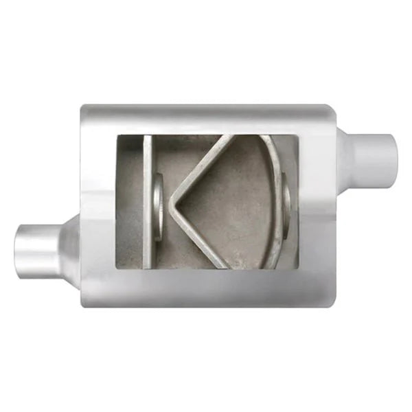 4.00INX10.00INX13.00IN OFFSET/OFFSET FLOWSOUND MUFFLER 3.00IN ID / 3.00IN OD