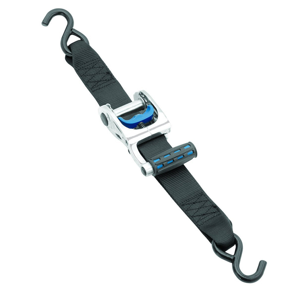 GUNWALE MAX GRIP RATCHET TIE DOWN,