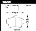 DFC 00-06 Honda Insight Front 4000 HybriDynamic Brake Pads and Hardware Kit