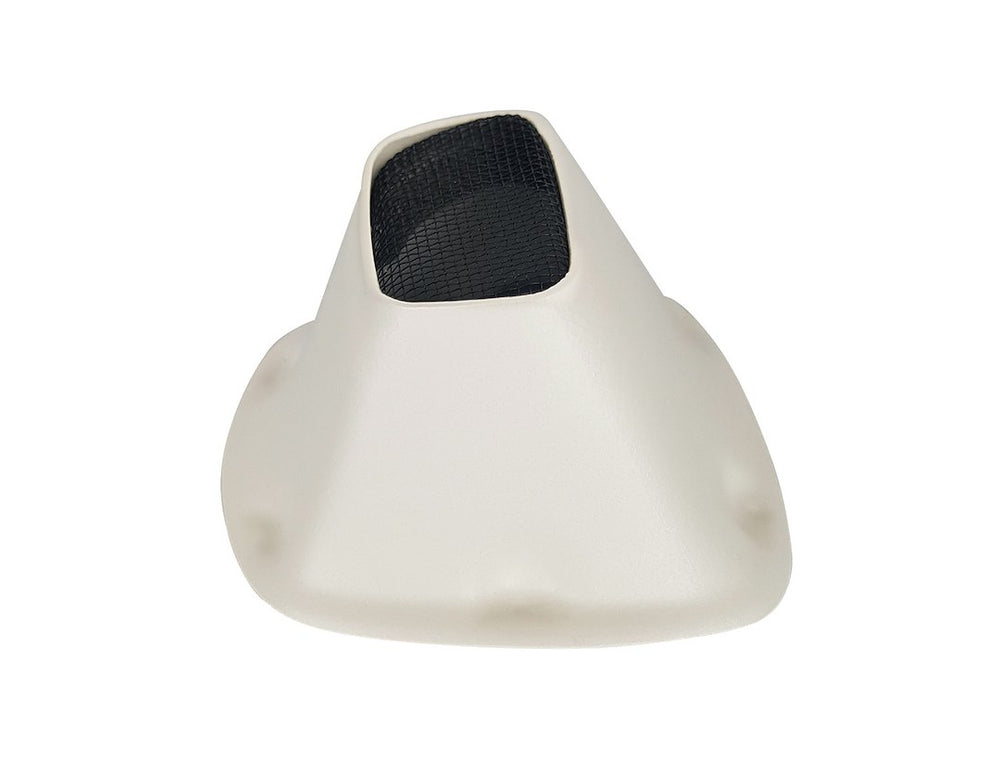 COVER PLUMBING VENT 4 X 4.5 COLONIAL WHITE