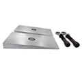 Calvert 6 degree shims for 2.5 wide Springs incl. hardware (1/2 dia. head 3/8 pin)