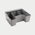 VX DRAWERS DOUBLE DRAWERGANIZER DRAWER BIN GREY
