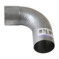 ELBOW 90 DEGREE 4IN DIA. IDOD 8IN 8IN LGTH 4 1/2IN CLR ALUMINIZED