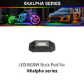 LED RGBW ROCK POD; XKALPHA
