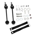 ~(1.6 lbs. 13X3X3)~ JK 10 Front Sway Bar Link w/ Stud & Zerk (3-4 Lift) - Each
