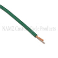 NAMZ OEM Color Cloth-Braided Wire 25ft. Pack 16g - Yellow w/Black Tracer