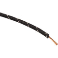 NAMZ OEM Color Cloth-Braided Wire 25ft. Pack 16g - Red w/Black Tracer