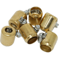 NAMZ Fuel Line Hose Clamps 1/4-5/16in. ID Brass (6 Pack)