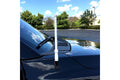 ~(1 lbs. 8X3X2)~ Aluminum 8inch Antenna - Universal Fitment Fits All Makes and Models w/ OEM Factory Threaded Antenna - RED