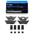 R1 2001-2007 Chrysler Town & Country Rear R1 Semi Met Pads & Hardware Kit