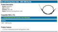 BRAKE CABLE