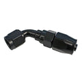 Fragola -6AN x 60 Degree Pro-Flow Hose End - Black