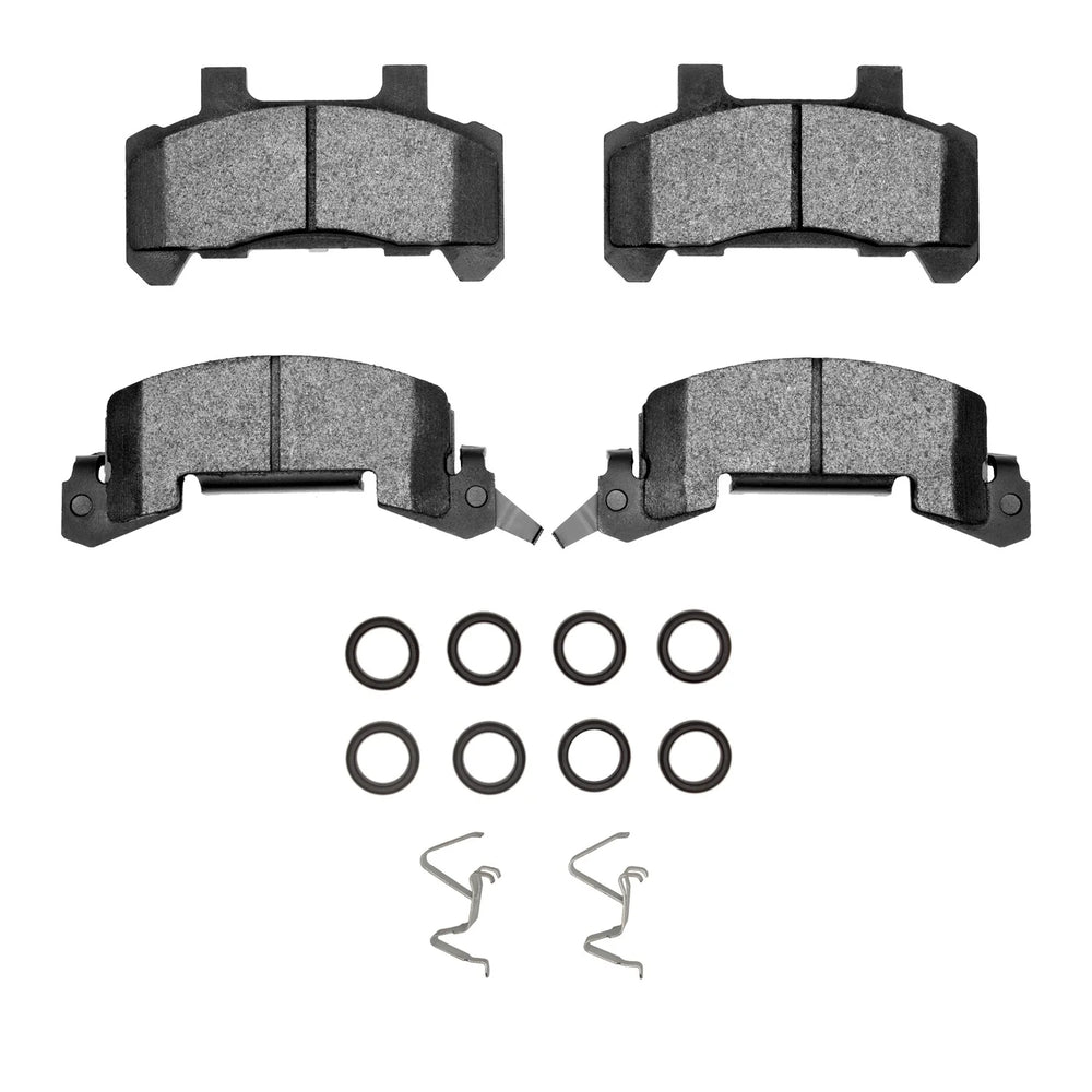 R1 80-89 Buick Century Front Semi Met Pads & Hardware Kit