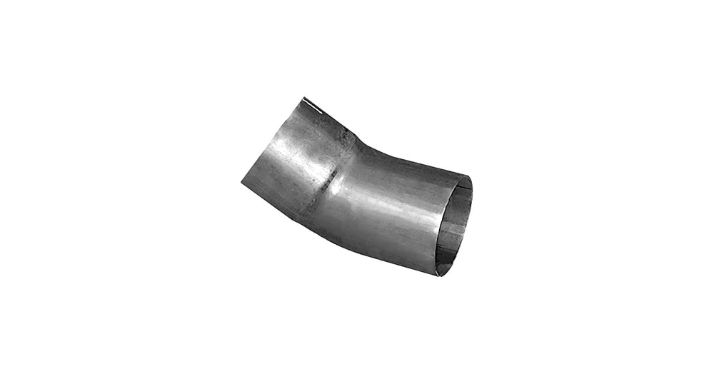 EXHAUST ELBOW 30 DEGREE 4IN DIA. IDOD 4IN 4IN LGTH 5IN CLR ALUMINIZED