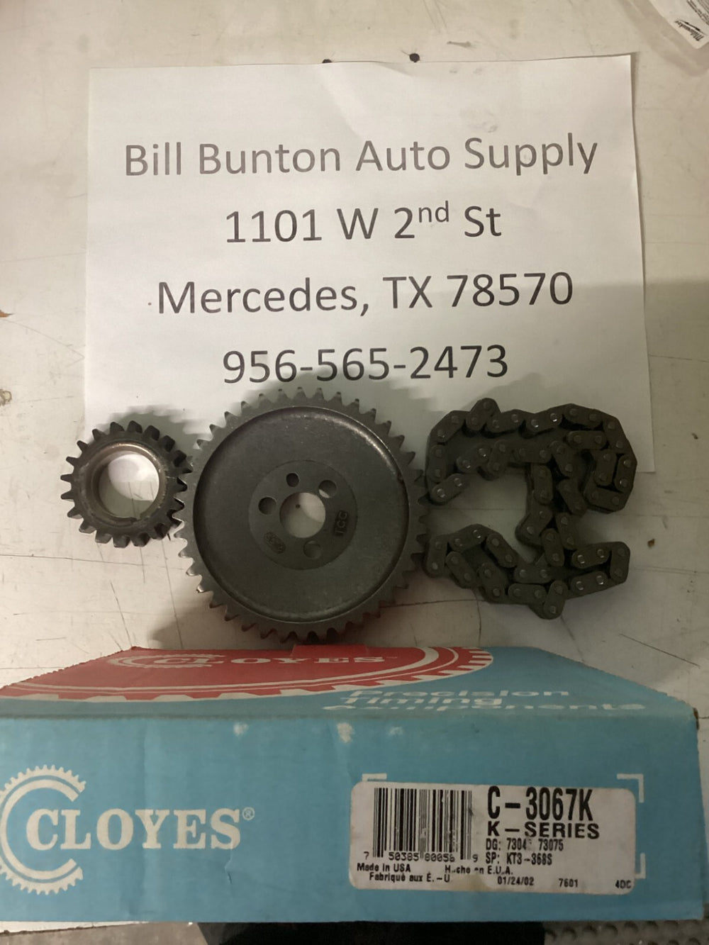 3PC. TIMING SET