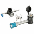 STAINLESS STEEL BARBELL RECEIVER (5/8IN & 1/2IN) & ADJUSTABLE COUPLER LATCH LOCK