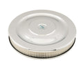 Air Cleaner 14 Inch Diameter x 2-1/4 Inch Tall Chrome Fits 5-1/8 Inch Diameter Carb Neck Mr Gasket